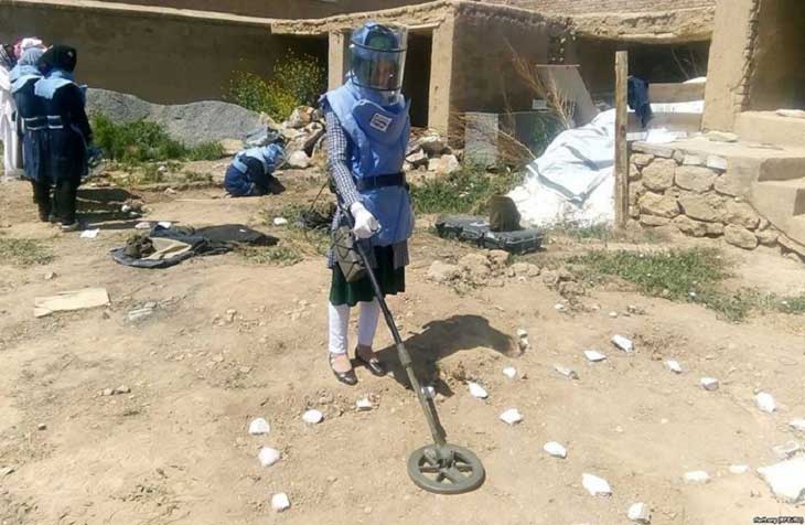 اولین تیم ماین پاکی زنان در افغانستان ایجاد شد - خبرگزاری افغان ایرکا