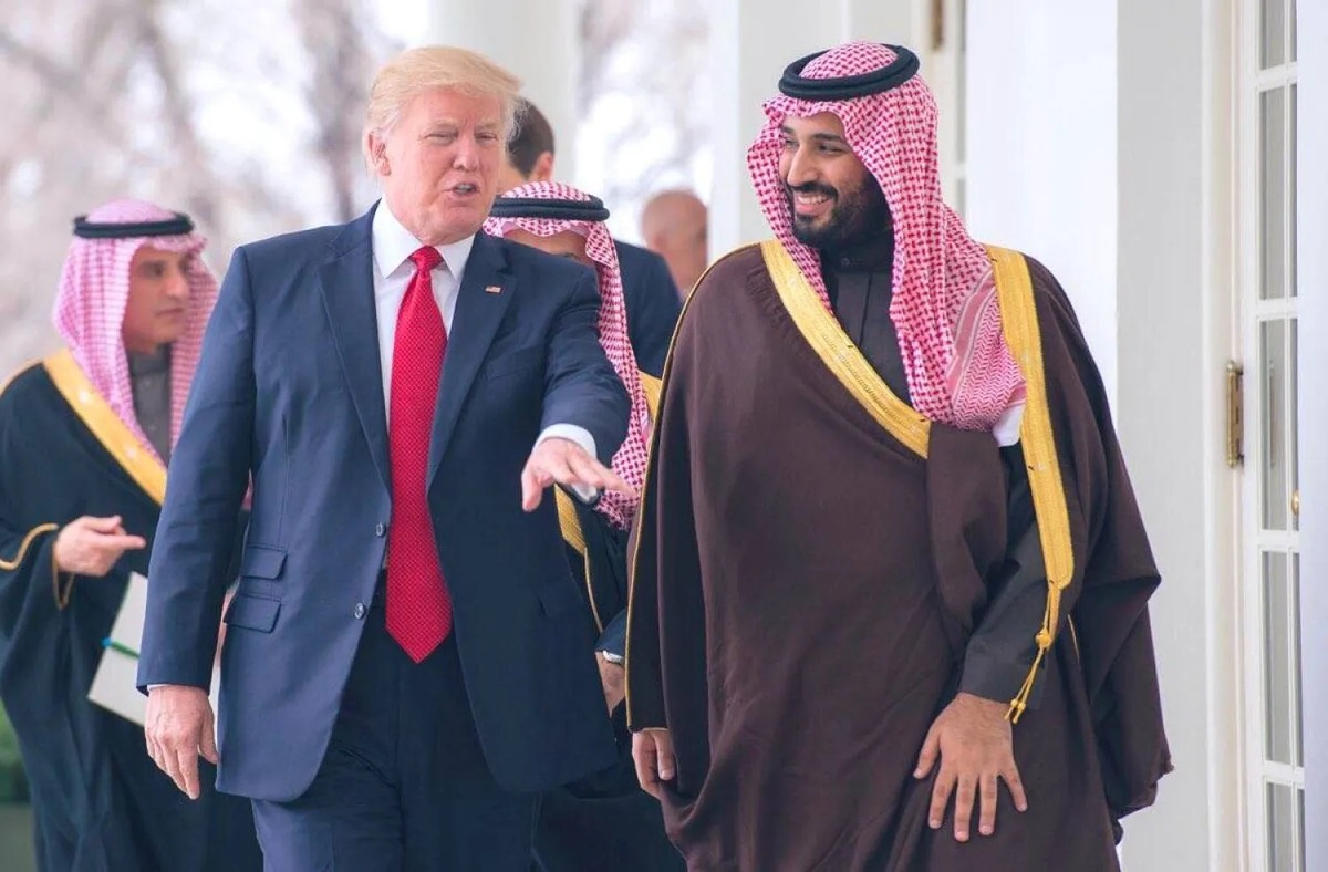 ترامپ با استقبال رسمی بن سلمان وارد ریاض شد  - خبرگزاری افغان ایرکا