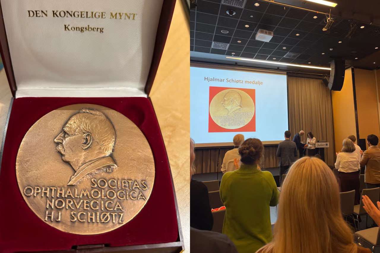 پزشک افغانستانی برنده عالی ترین مدال چشم پزشکی ناروی شد