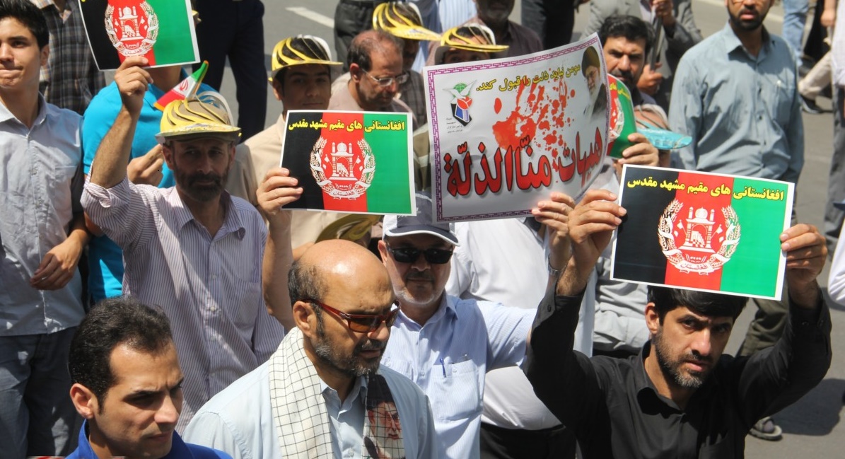 حضور باشکوه مهاجرین افغانستانی در راهپیمایی روز قدس در ایران - تصویر سوم خبر