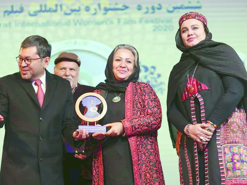 برگزیدگان ششمین جشنواره بین المللی فیلم زنان هرات - خبرگزاری افغان ایرکا
