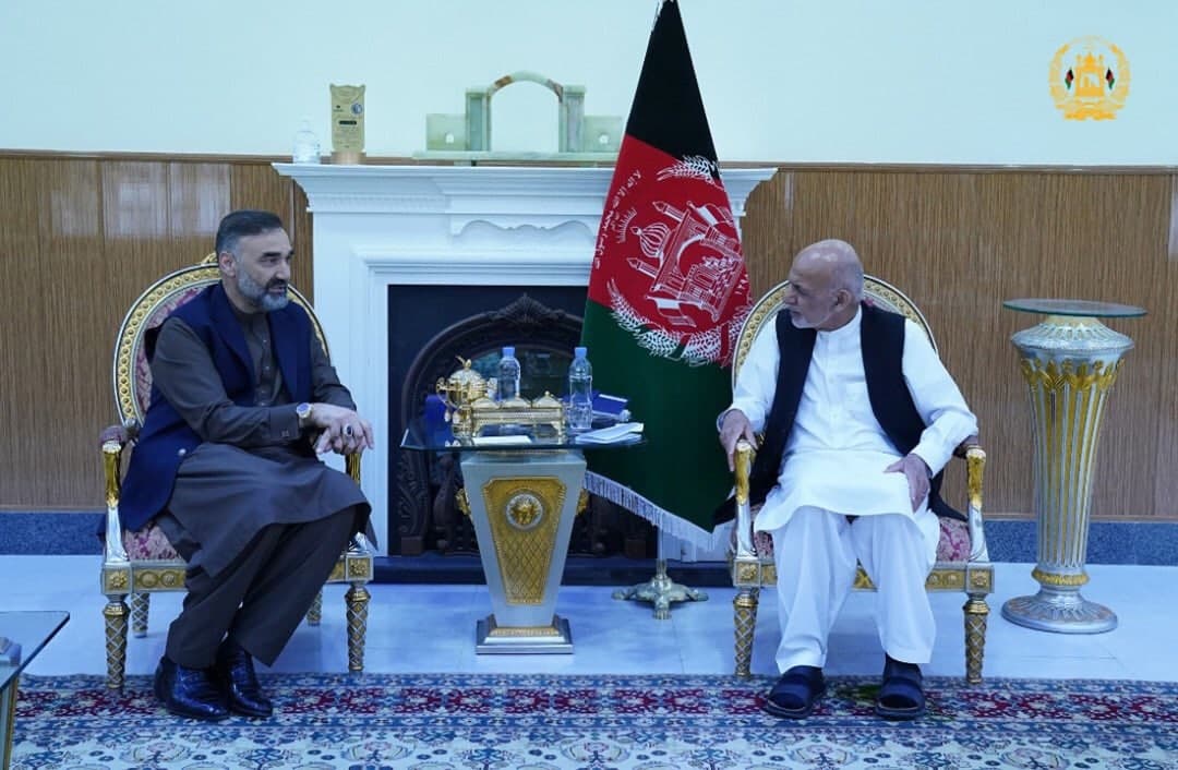 رییس جمهور غنی با عطامحمد نور، والی پیشین بلخ دیدار کرد - خبرگزاری افغان ایرکا