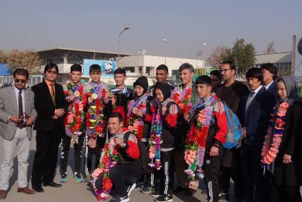  ملی‎پوشان موی‎تای با کسب 6مدال از رقابت‎های جهانی به کشور برگشتند  - خبرگزاری افغان ایرکا