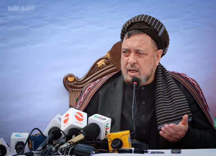 موضیع گیری و تحلیل حاج محمد محقق در قبال روایات متناقض از روند جنگ جارى افغانستان در عرصه حرف و عمل، در داخل و خارج کشور - خبرگزاری افغان ایرکا
