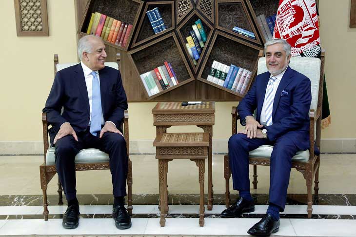 خلیل زاد باردیگر با رییس اجرایی ملاقات کرد - خبرگزاری افغان ایرکا