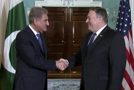  وزیران خارجه امریکا و پاکستان روی صلح افغانستان گفتگو کردند  - خبرگزاری افغان ایرکا