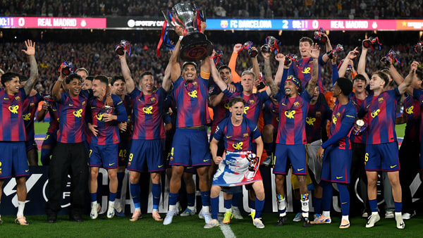 بارسلونا در یک شب لالیگا و رئال مادرید را برد - خبرگزاری افغان ایرکا