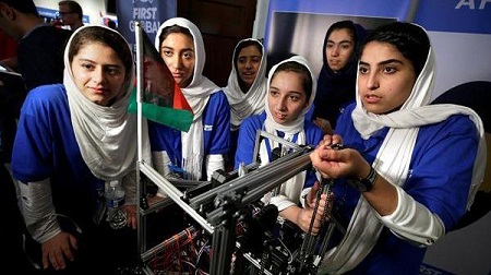 تیم روباتیک دختران کشورمان بازهم جایزه جهانی گرفت - خبرگزاری افغان ایرکا