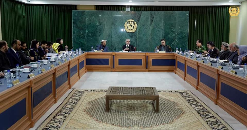 گزارش جلسۀ شورای وزیران امروز دوشنبہ 28 دلو 1398 - خبرگزاری افغان ایرکا