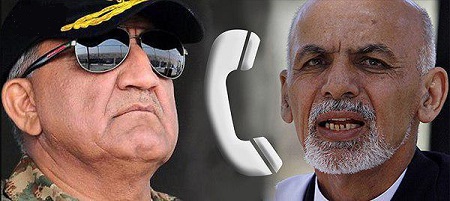 فرمانده ارتش پاکستان در تماس تلفنی با اشرف غنی: به اتهام زنی ها خاتمه دهید - خبرگزاری افغان ایرکا