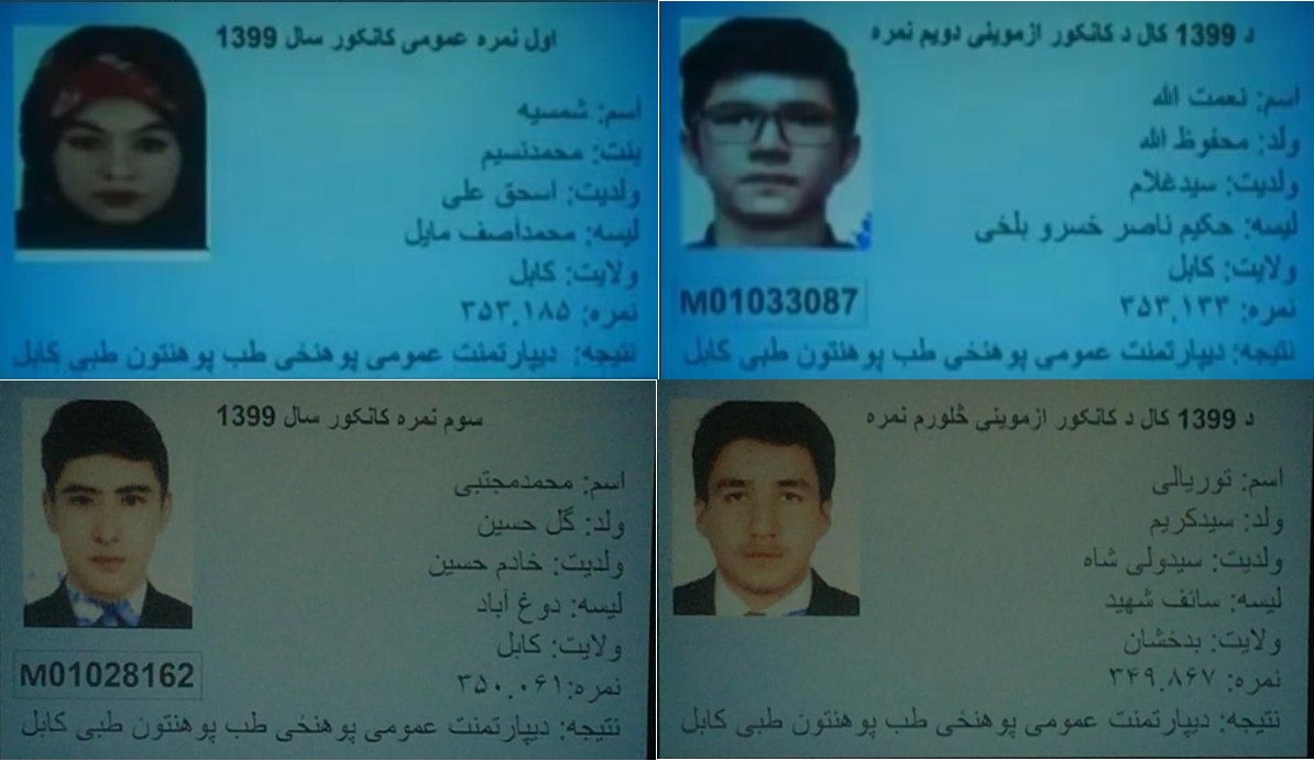 نتایج امتحانات کانکور سال 1399 اعلام شد