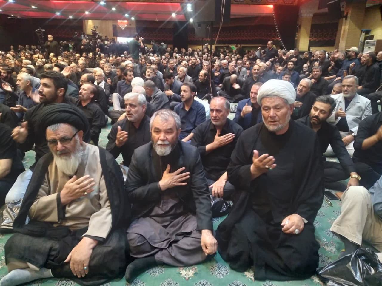 حضور دبیرکل حزب رفاه ملی افغانستان در مراسم تجلیل و گرامی داشت سرداران سپاه در تهران