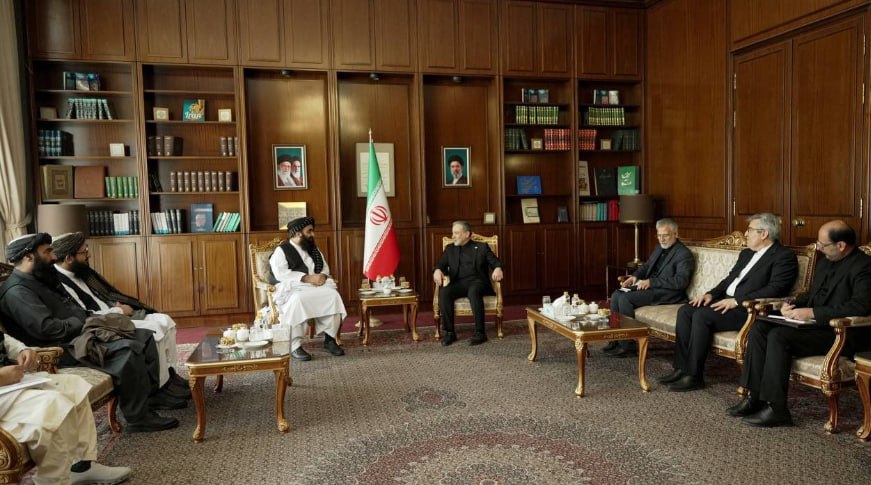 امیرخان متقی در تهران با سید عباس عراقچی دیدار کرد