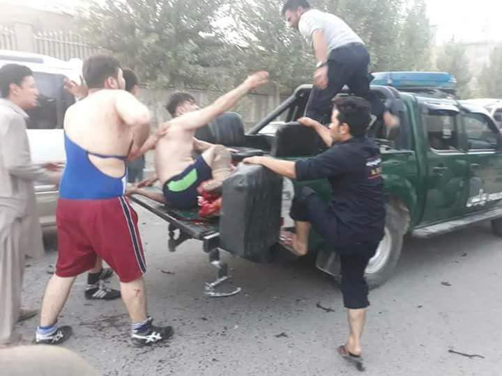 حمله انتحاری بر یک باشگاه ورزشی در دشت برچی کابل  - تصویر دوم خبر