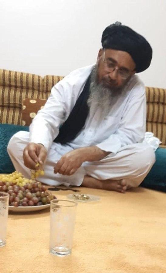 عکسی از مولوی عبدالحکیم رئیس جدید هیات طالبان در مذاکرات صلح در دوحه - تصویر دوم خبر