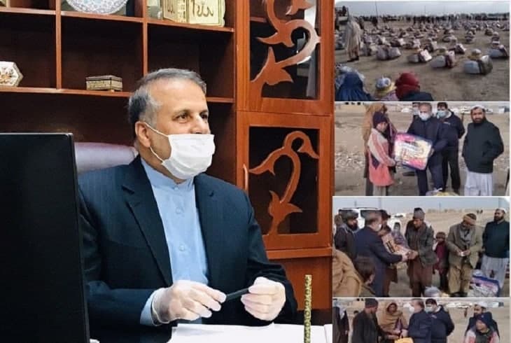 کمک سرکنسول جمهوری اسلامی ایران به مهاجرین داخلی مزارشریف - خبرگزاری افغان ایرکا
