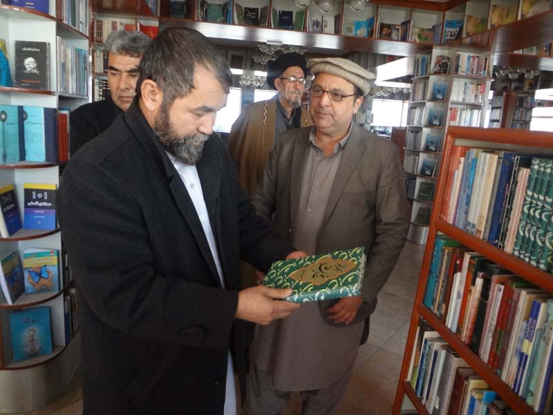 بازدید دبیرکل حزب رفاه ملی افغانستان از کانون فرهنگی حکیم ناصر خسرو بلخی در کابل - خبرگزاری افغان ایرکا