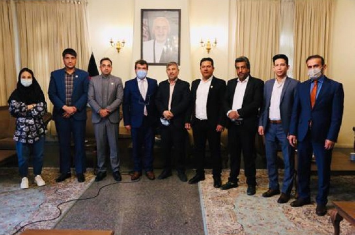  آغاز به کار رسمی هیأت نمایندگی فدراسیون فوتبال افغانستان در ایران - خبرگزاری افغان ایرکا