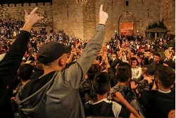خوشخالی فلسطینیهای ساکن بیت المقدس - خبرگزاری افغان ایرکا