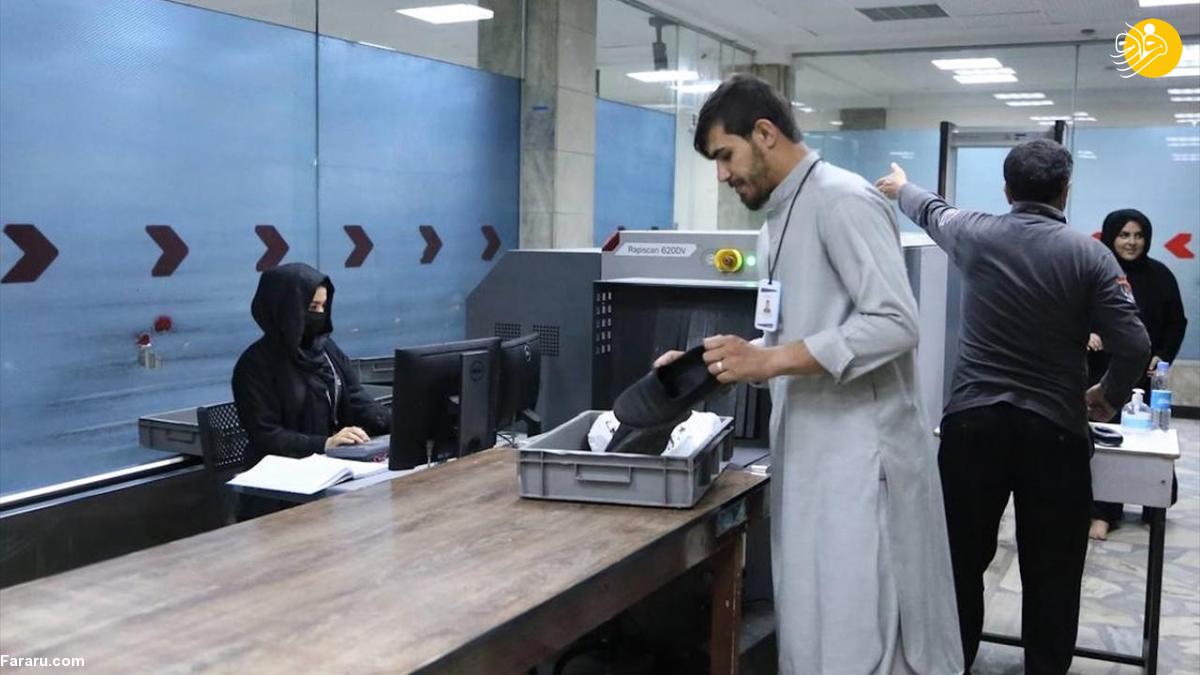 تصاویر | کارکنان زن فرودگاه کابل با حجاب اسلامی به سر کار بازگشتند - خبرگزاری افغان ایرکا