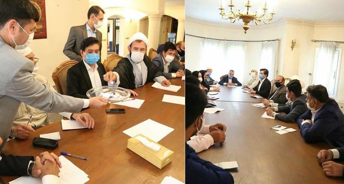 برگزاری جلسه نمایندگان مهاجرین در لویه جرگه مشورتی بزرگ کابل در مقر سفارت ج.ا.افغانستان در تهران - تصویر دوم خبر