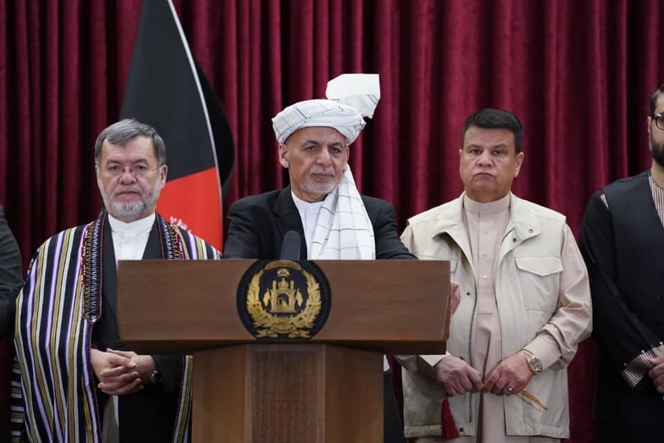 غنی خطاب به طالبان: از «بزرگ ترین فرصت» به میان آمده برای صلح استفاده کنید - خبرگزاری افغان ایرکا