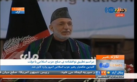 حامد کرزی: طالبان اگر خواهان خروج امریکایی ها از افغانستان هستند، جنگ را کنار بگذارند