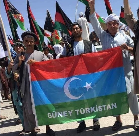 اعتراض کنندگان سرپل: کشور خودمختاری بنام ترکستان می سازیم - تصویر دوم خبر