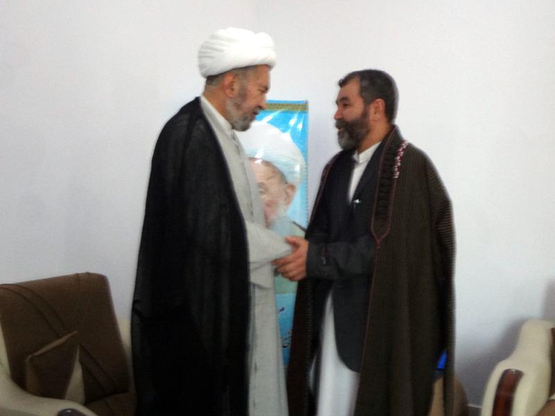 دبیرکل حزب رفاه ملی افغانستان با هئیت بلندپایه مرجع عالیقدر حضرت آیت الله العظمی فیاض در کابل دیدار نمود - تصویر دوم خبر