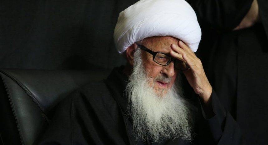 ابلاغ پیام تسلیت آیت الله وحید خراسانی به خانواده آیت الله العظمی فیاض
