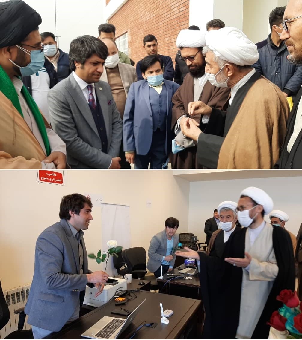 دیدار سرزده مسئولین دفتر مرجع عالیقدر حضرت آیت الله العظمی فاضلی بهسودی از فرایند ثبت نام و صدور تذکره الکترونیکی در تهران - تصویر سوم خبر