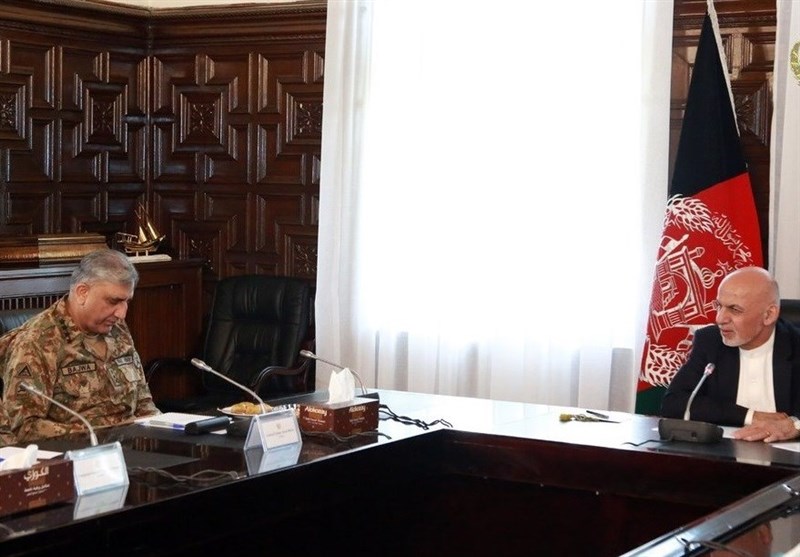 ملاقات فرمانده ستاد ارتش پاکستان با رئیس جمهور غنی در کابل  - خبرگزاری افغان ایرکا