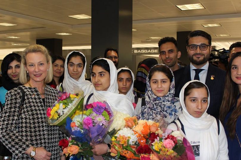 استقبال گرم از دختران روبات ساز افغانستانی در واشنگتن - تصویر دوم خبر