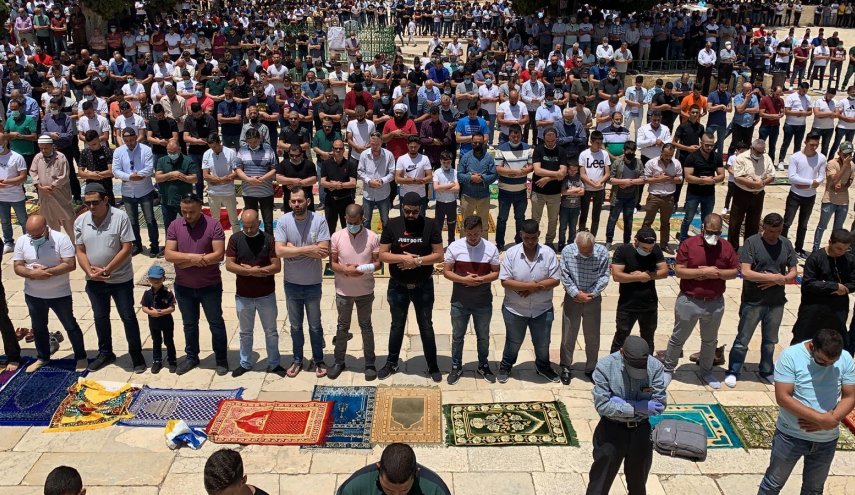 اولین نماز جمعه در مسجدالاقصی پس از بازگشایی برگزار شد - خبرگزاری افغان ایرکا