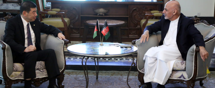 رئیس جمهور غنی با سکرترجنرال سازمان جهانی گمرکات دیدار کرد - خبرگزاری افغان ایرکا