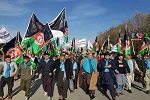 قطع نامۀ راه پیمایی شهروندان ولایت بغلان در دفاع از آرای پاک مردم در انتخابات ریاست جمهوری - خبرگزاری افغان ایرکا