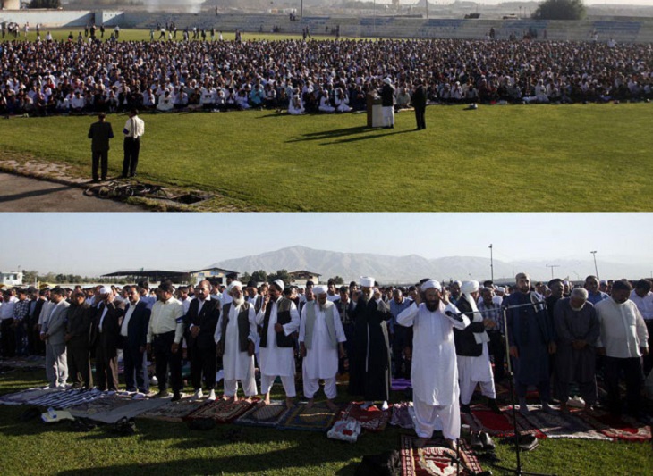 شرکت گسترده مهاجرین افغانستانی اهل سنت در نماز عید قربان در تهران - خبرگزاری افغان ایرکا