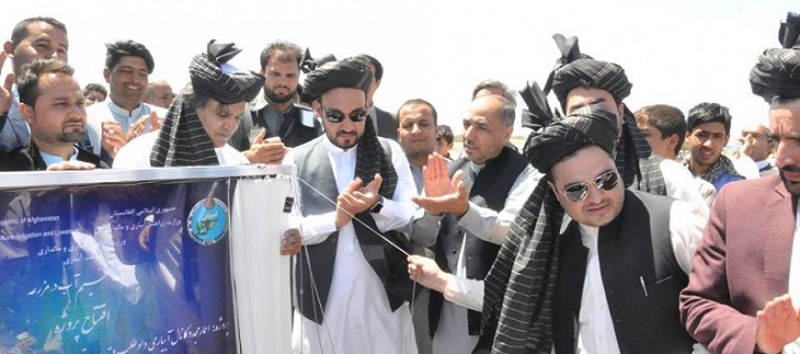 افتتاح کانال آبیاری داوطلب در ولسوالی انجیل ولایت هرات - خبرگزاری افغان ایرکا
