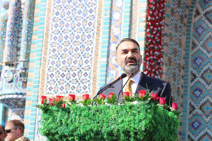 عطامحمد نور از توافق جمعیت با ریاست جمهوری سخن می گوید - خبرگزاری افغان ایرکا