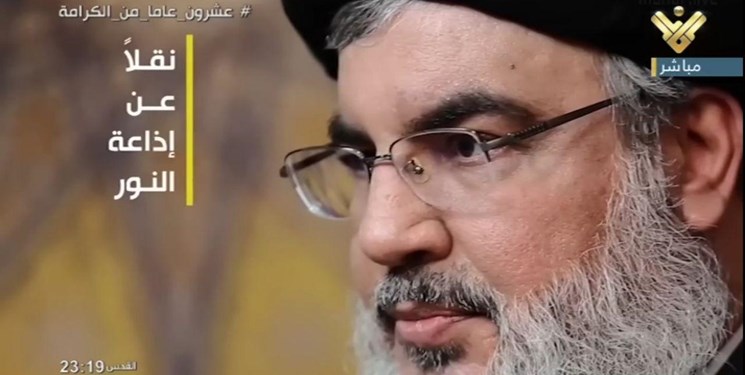 نصرالله: اسرائیل روبه زوال است / حضور آمریکا در منطقه نشانه ضعف متحدانش است 