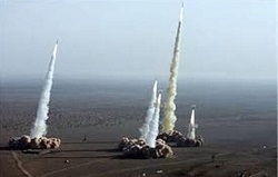  انهدام ناوهای دشمن فرضی از فاصله 1800کیلومتری/ شلیک راکت  های بالستیک سپاه ایران به عمق اقیانوس هند 