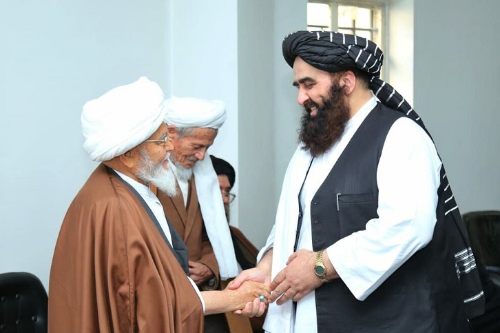  دیدار وزیر خارجه طالبان با علمای شیعه افغانستان - خبرگزاری افغان ایرکا