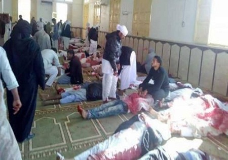  235 کشته در حمله به مسجدی در مصر - خبرگزاری افغان ایرکا