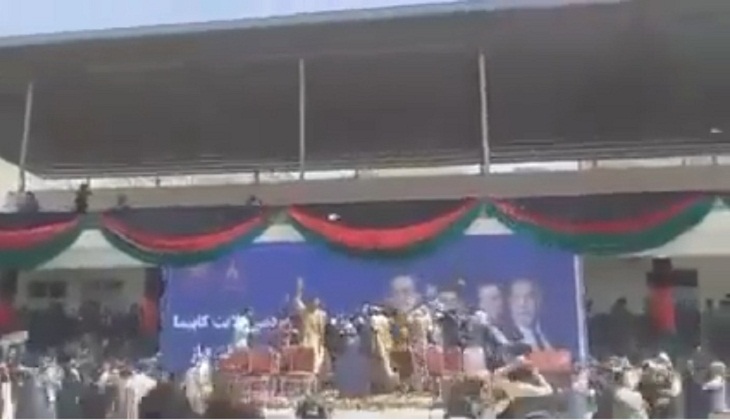 برهم خوردن همایش انتخاباتی تیم اشرف غنی در کاپیسا - خبرگزاری افغان ایرکا