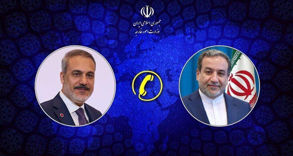 وزرای خارجۀ ایران و ترکیه بر حل تنش ها میان افغانستان و پاکستان تأکید کردند