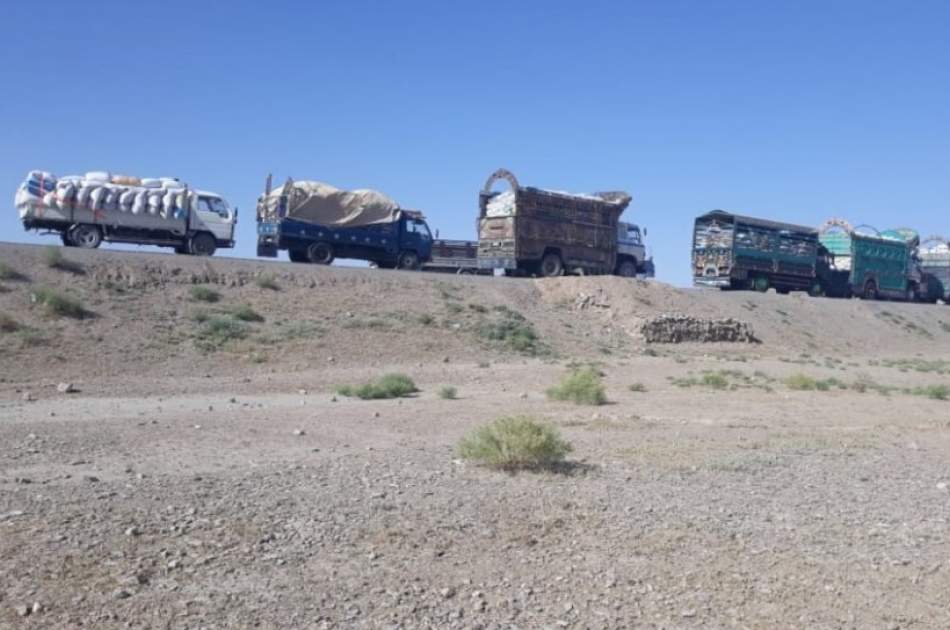 توقیف پنجاه موتر حامل گندم قاچاق به پاکستان  - خبرگزاری افغان ایرکا