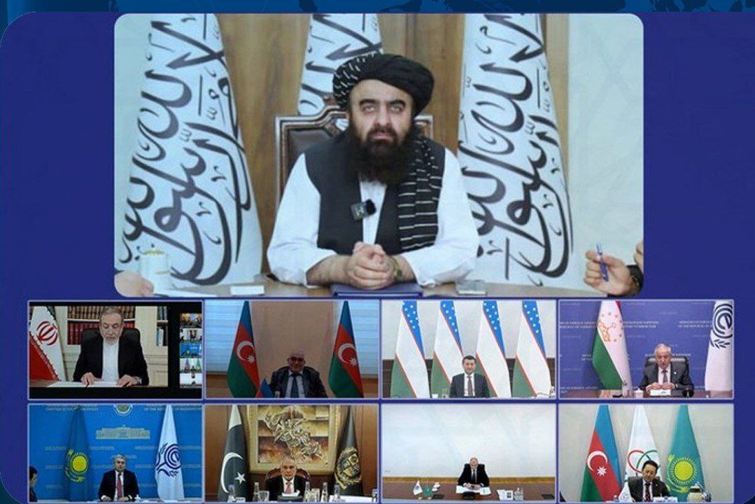 طالبان به آرامی جایگاه خود را در روندهای منطقه ای تثبیت می کند|حضور متقی در نشست آنلاین وزاری خارجه عضو «اکو» طالبان به آرامی جایگاه خود را در روندهای منطقه ای تثبیت می کند|حضور متقی در نشست آنلاین وزاری خارجه عضو «اکو»