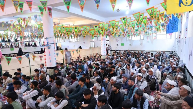 برپایی مراسم باشکوه عید سعید غدیر در غرب کابل