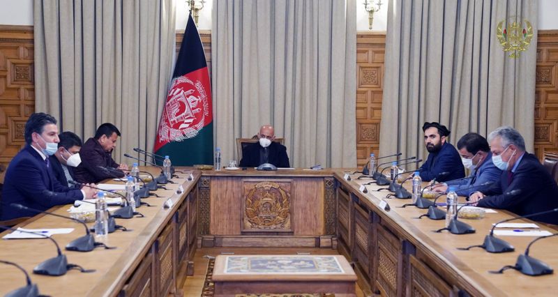 دیدار رئیس مجلس نمایندگان کشور با رئیس جمهور غنی  - خبرگزاری افغان ایرکا