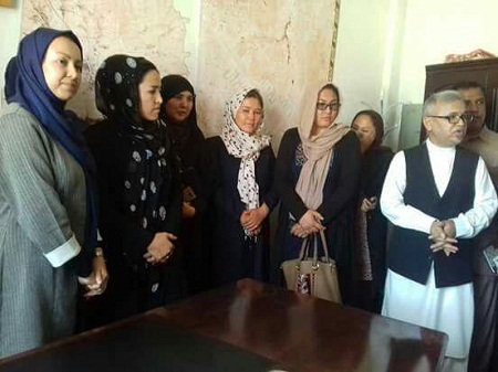 خدیجه احمدی به عنوان شهردار شهر نیلی آغاز به کار کرد  - خبرگزاری افغان ایرکا